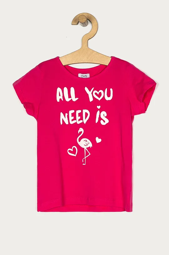 рожевий OVS - Дитяча футболка 104-140 cm Для дівчаток