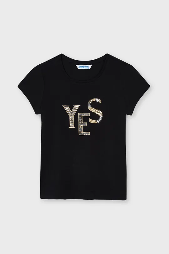 čierna Mayoral - Detské tričko Dievčenský