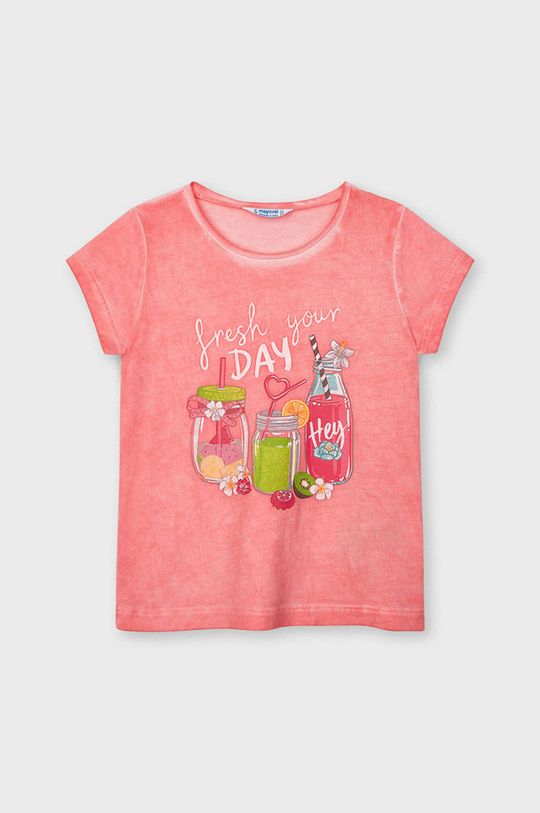 ružová Mayoral - Detské tričko Dievčenský