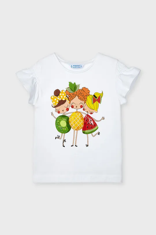 білий Mayoral - Дитяча футболка Для дівчаток