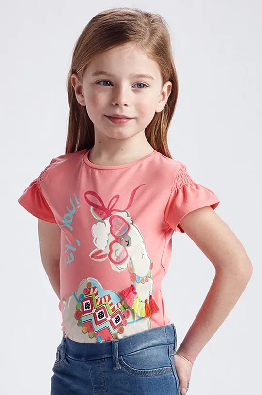 рожевий Mayoral - Дитяча футболка Для дівчаток