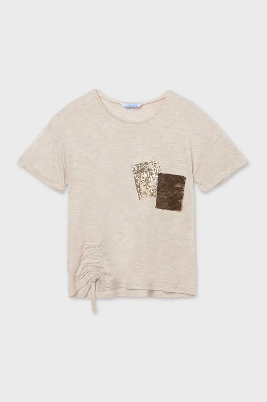 béžová Mayoral - Detské tričko Dievčenský