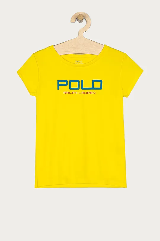 жовтий Polo Ralph Lauren - Дитяча футболка 128-176 cm Для дівчаток