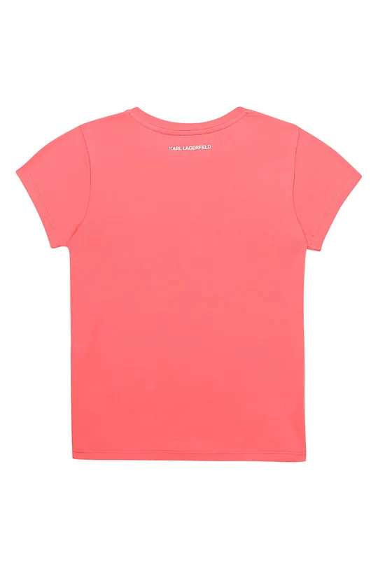 Karl Lagerfeld - T-shirt dziecięcy Z15M59.114.150 fioletowy