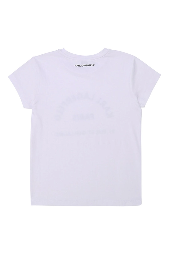 Karl Lagerfeld - T-shirt dziecięcy Z15M59.156.162 biały