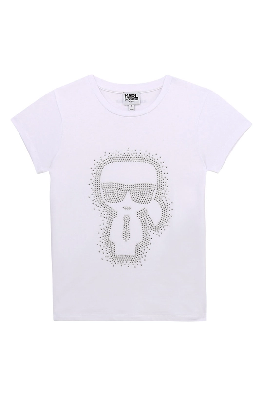 Karl Lagerfeld - T-shirt dziecięcy Z15298.102.108 biały