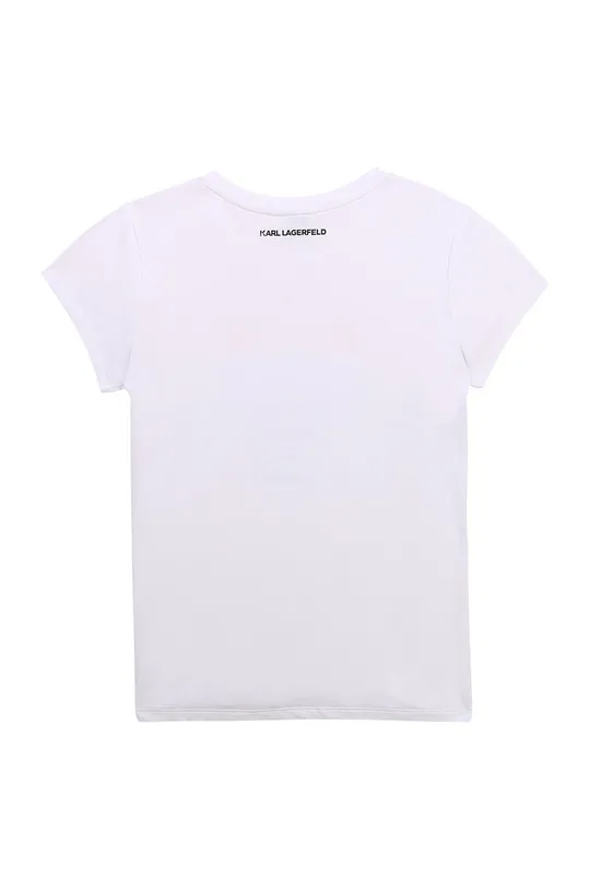 Karl Lagerfeld - T-shirt dziecięcy Z15302.156.162 47 % Bawełna, 7 % Elastan, 46 % Modal
