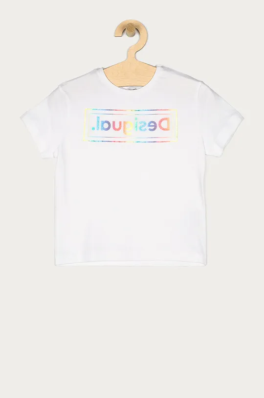 biały Desigual - T-shirt dziecięcy 104-164 cm 21SGTK19 Dziewczęcy