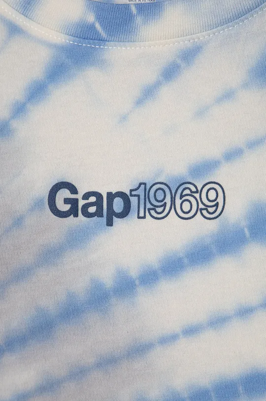 GAP T-shirt dziecięcy niebieski