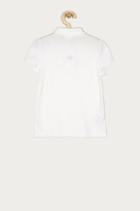 Lacoste otroški bombažen t-shirt bela
