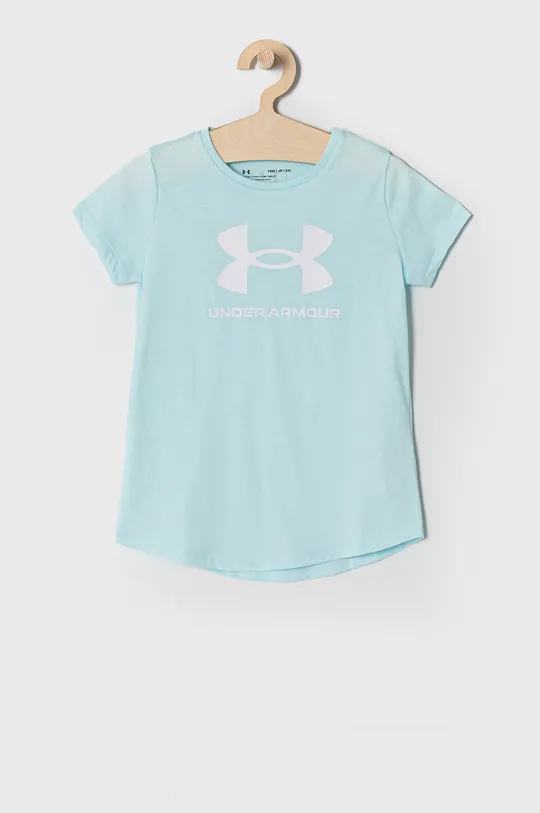 бірюзовий Дитяча футболка Under Armour 1361182 Для дівчаток