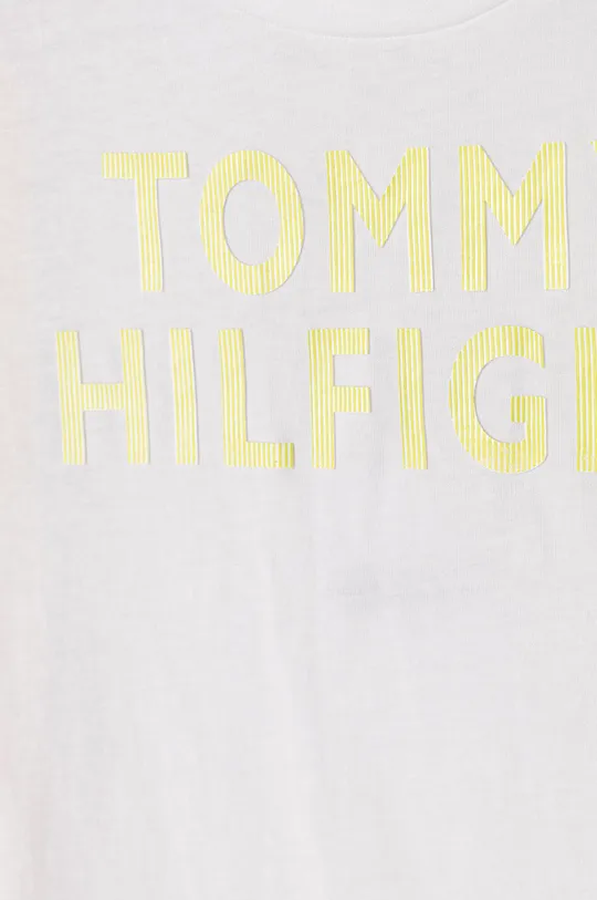 Detské tričko Tommy Hilfiger biela