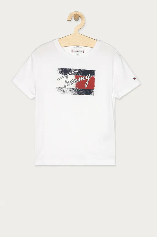 білий Tommy Hilfiger - Дитяча футболка 104-176 cm Для дівчаток