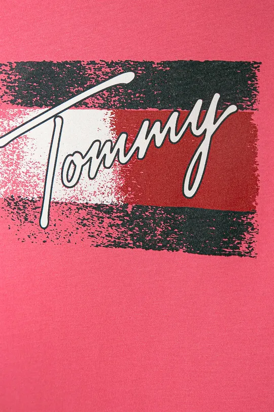Tommy Hilfiger - T-shirt dziecięcy 104-176 cm fioletowy