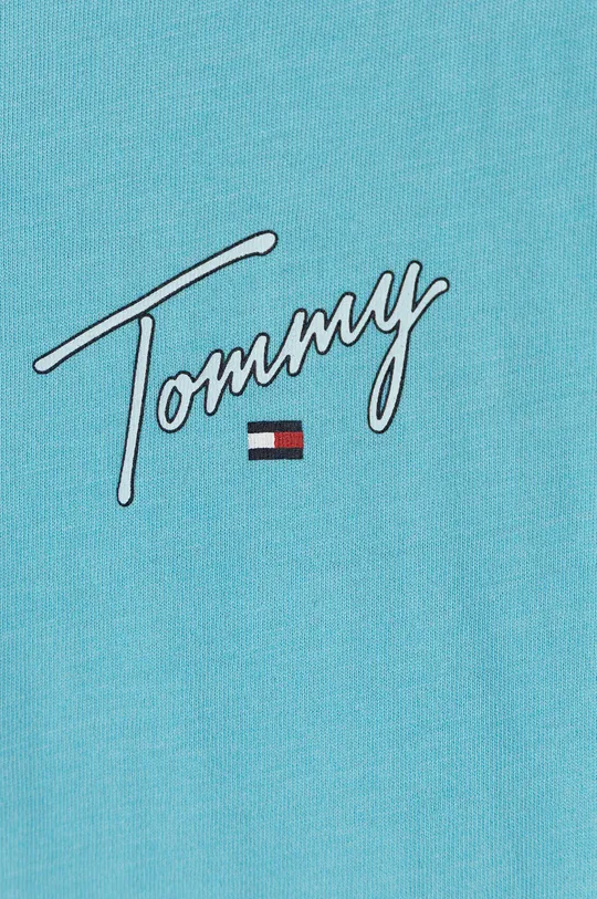 Дитяча футболка Tommy Hilfiger блакитний