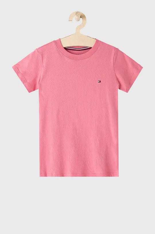 Tommy Hilfiger - T-shirt dziecięcy 128-164 cm (2-pack) różowy