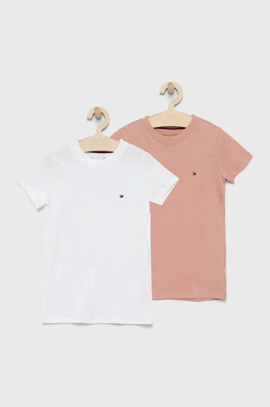 розовый Tommy Hilfiger - Детская футболка 128-164 cm (2-pack) Для девочек