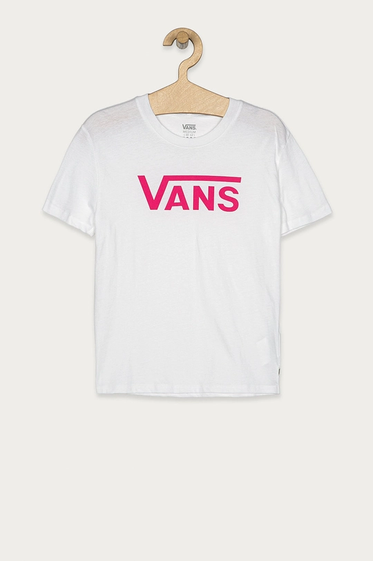 biały Vans - T-shirt dziecięcy 139,5-173 cm Dziewczęcy