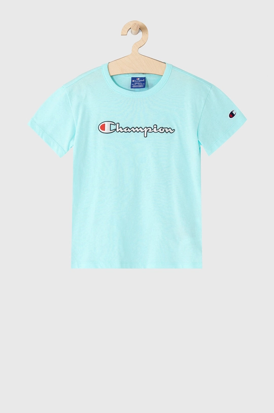 turkusowy Champion T-shirt dziecięcy 403785 Dziewczęcy