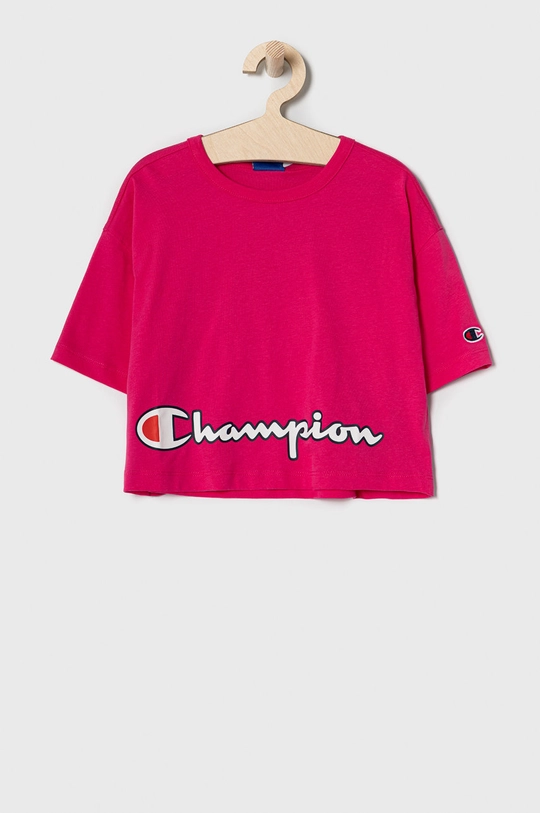 różowy Champion - T-shirt dziecięcy 102-179 cm 403787 Dziewczęcy