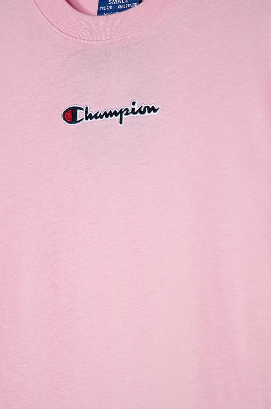 Champion T-shirt dziecięcy 404061 różowy