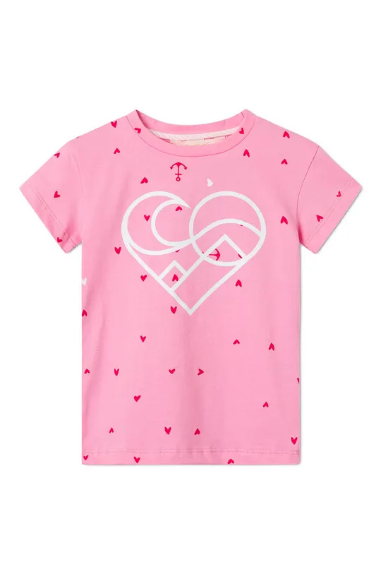różowy Femi Stories T-shirt dziecięcy Dziewczęcy