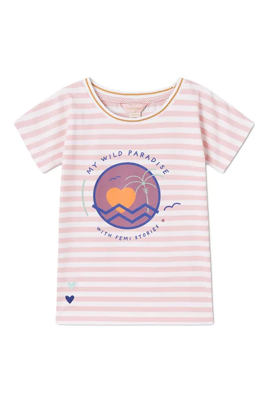 барвистий Дитяча футболка Femi Stories Для дівчаток