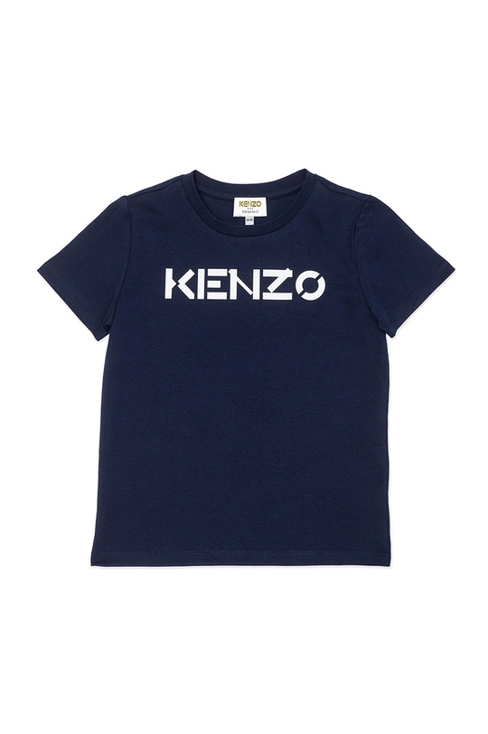 темно-синій Дитяча футболка Kenzo Kids Для дівчаток