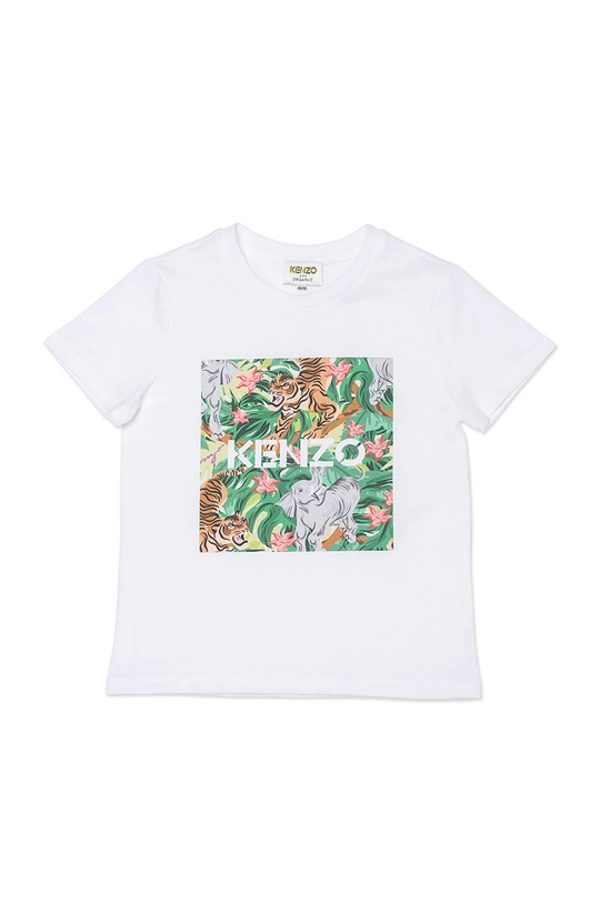 білий Дитяча футболка Kenzo Kids Для дівчаток