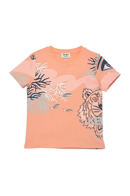 помаранчевий Дитяча футболка Kenzo Kids Для дівчаток
