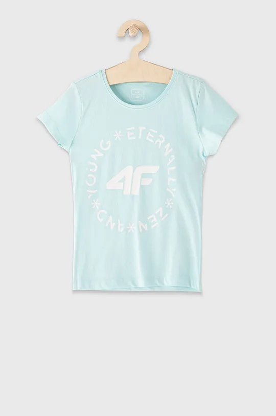 бірюзовий Дитяча футболка 4F Для дівчаток