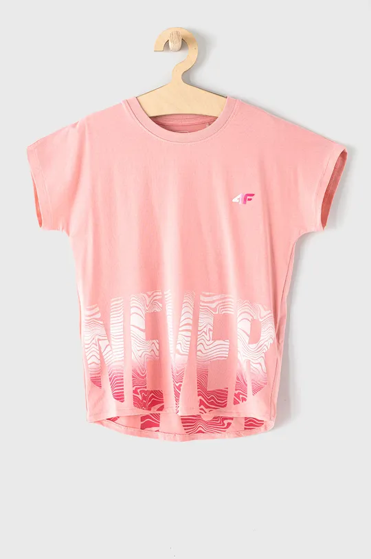 ružová 4F - Detské tričko 134-164 cm Dievčenský