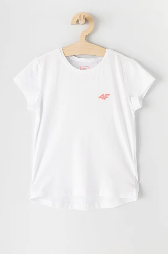 білий Дитяча футболка 4F Для дівчаток
