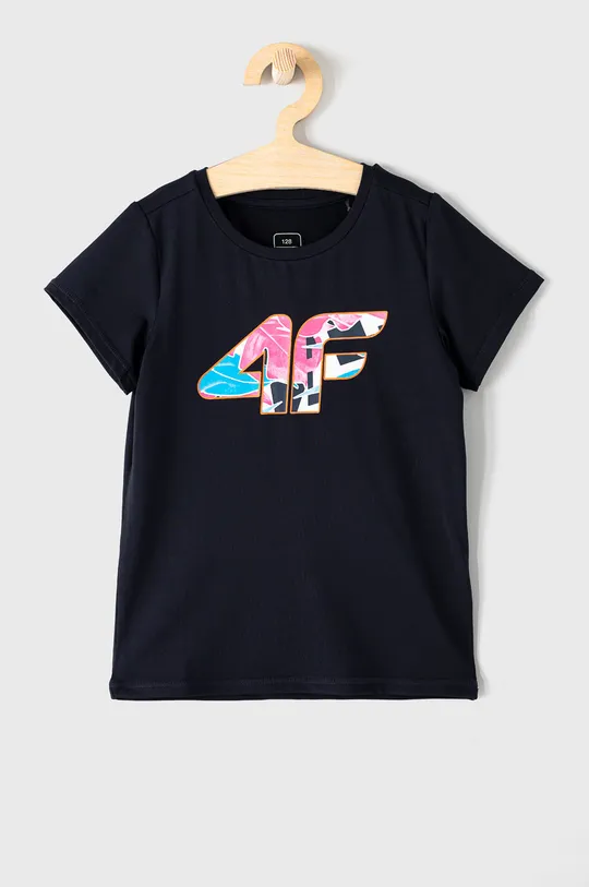темно-синій Дитяча футболка 4F Для дівчаток