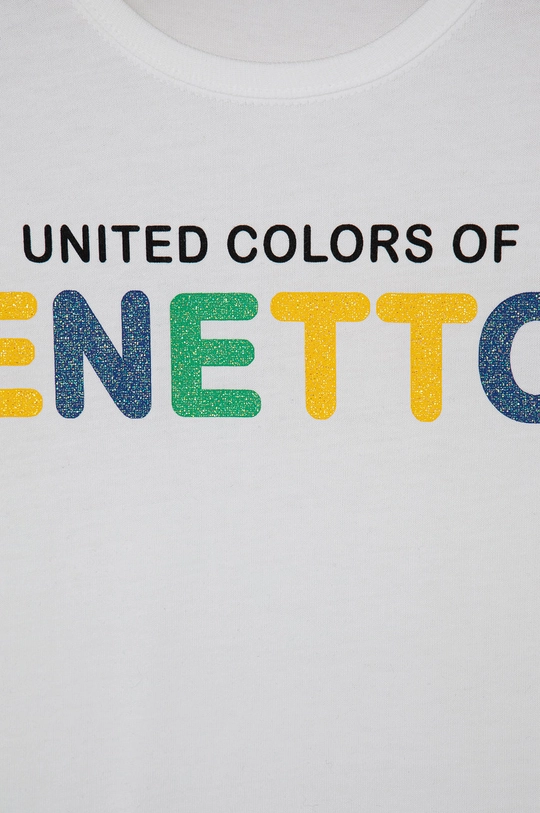 Дитяча бавовняна футболка United Colors of Benetton  100% Бавовна