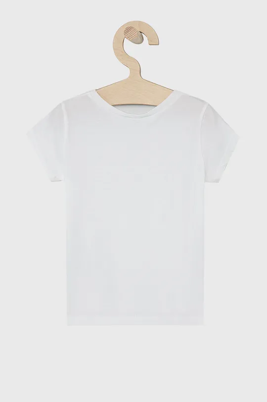 United Colors of Benetton T-shirt bawełniany dziecięcy biały