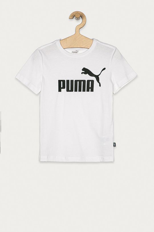 biały Puma - T-shirt dziecięcy 92-176 cm 586960 Dziecięcy
