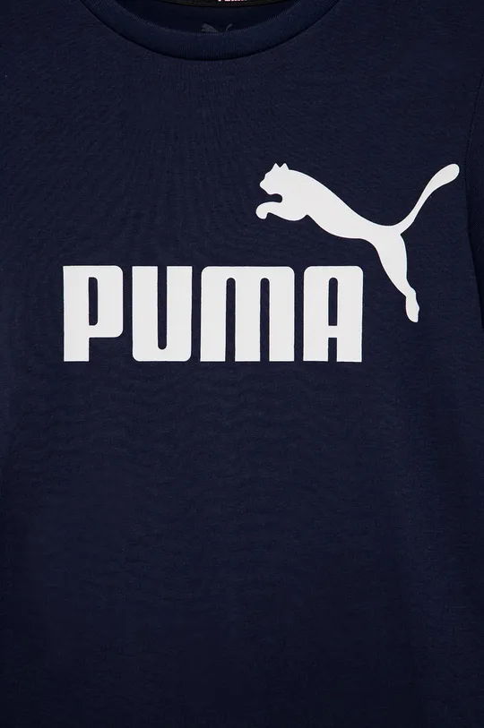 Puma t-shirt bawełniany dziecięcy Materiał zasadniczy: 100 % Bawełna Ściągacz: 80 % Bawełna, 20 % Poliester