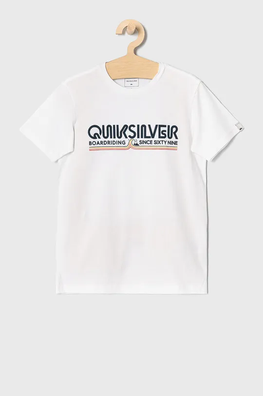 biały Quiksilver - T-shirt dziecięcy 128-172 cm Dziecięcy