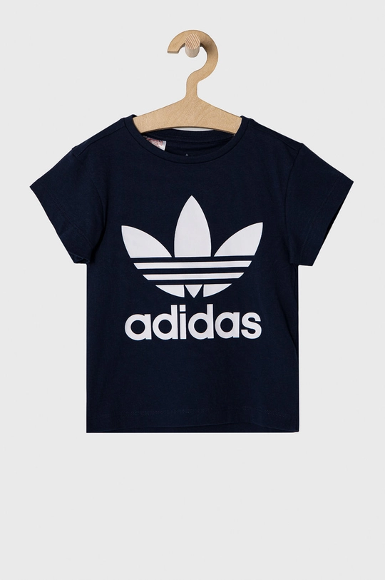 granatowy adidas Originals - T-shirt dziecięcy 104-128 cm GN8204 Dziecięcy