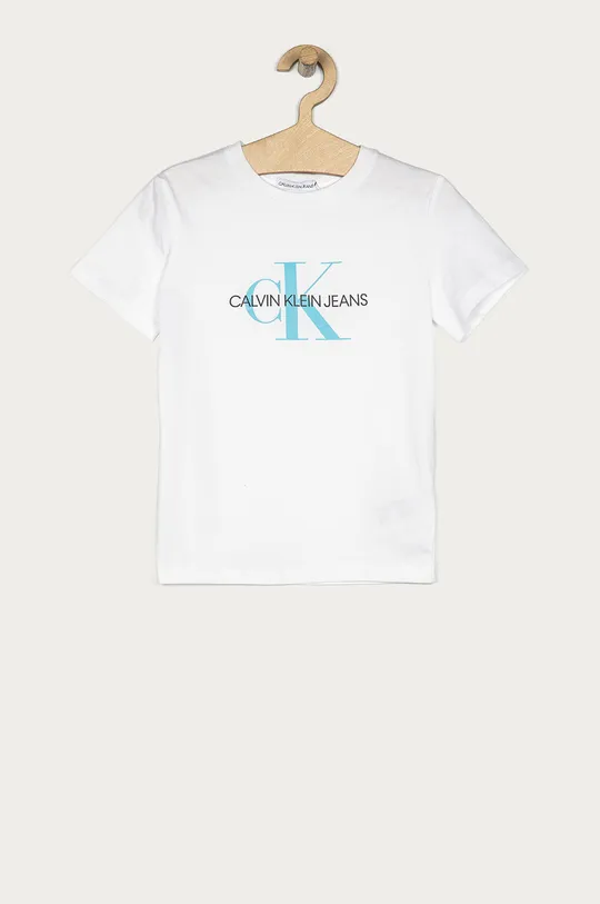 biały Calvin Klein Jeans - T-shirt dziecięcy 104-176 cm IU0IU00068.4891 Dziecięcy