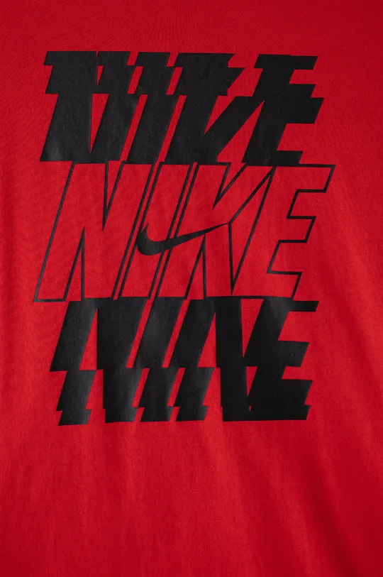Dječja majica kratkih rukava Nike Kids crvena