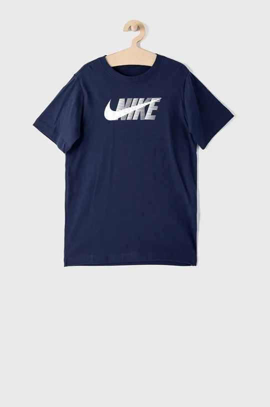 granatowy Nike Kids T-shirt dziecięcy Dziecięcy