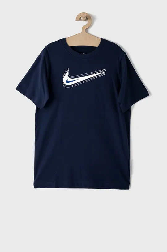 granatowy Nike Kids T-shirt dziecięcy Dziecięcy