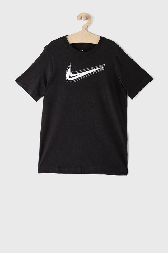 czarny Nike Kids T-shirt dziecięcy Dziecięcy