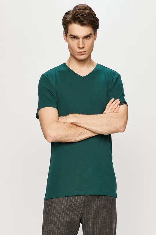 zelená Tom Tailor - Tričko Pánsky