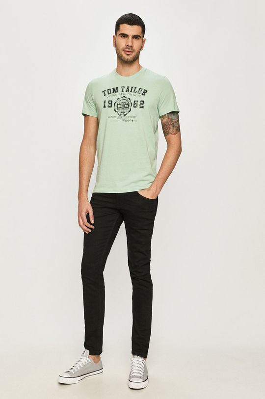 Tom Tailor - T-shirt zielony