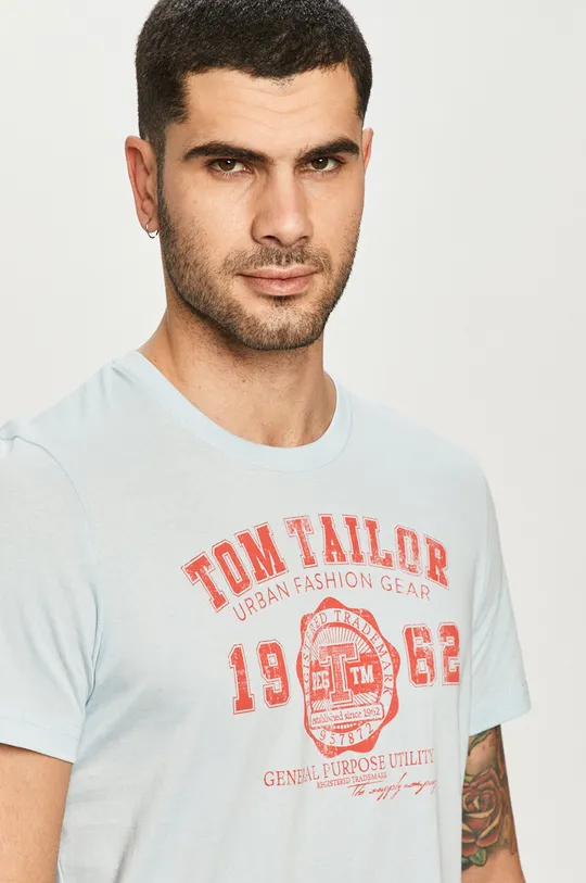 niebieski Tom Tailor - T-shirt