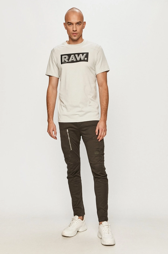 G-Star Raw - Tričko sivá