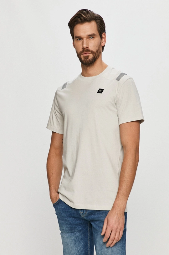 szary G-Star Raw - T-shirt D18660.336.1295 Męski